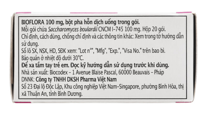 Thành phần chính của Bioflora