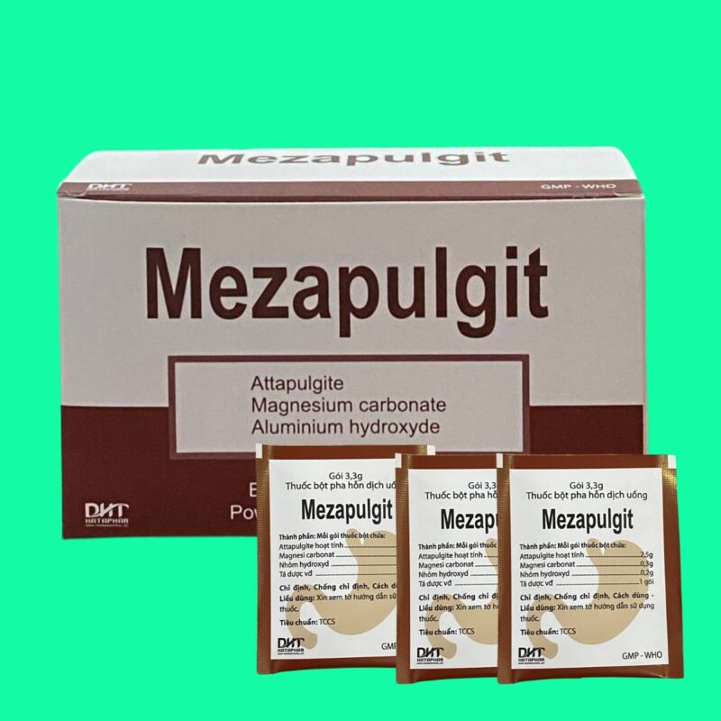 công dụng của mezapulgit trong điều trị