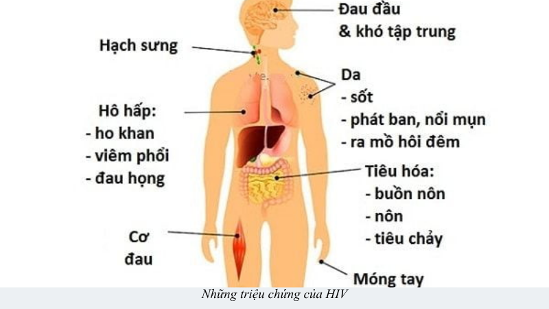 dấu hiệu HIV